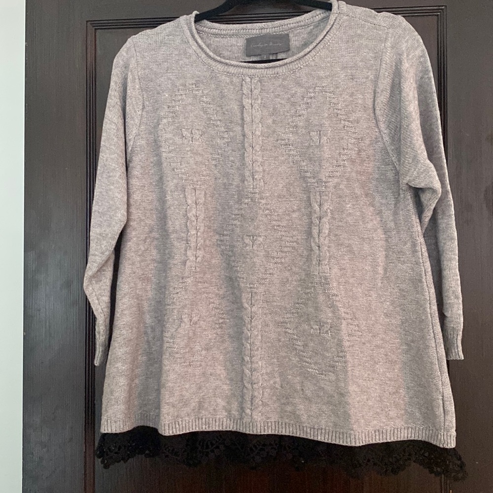 Anthropologie Sunday in Brooklyn sweater